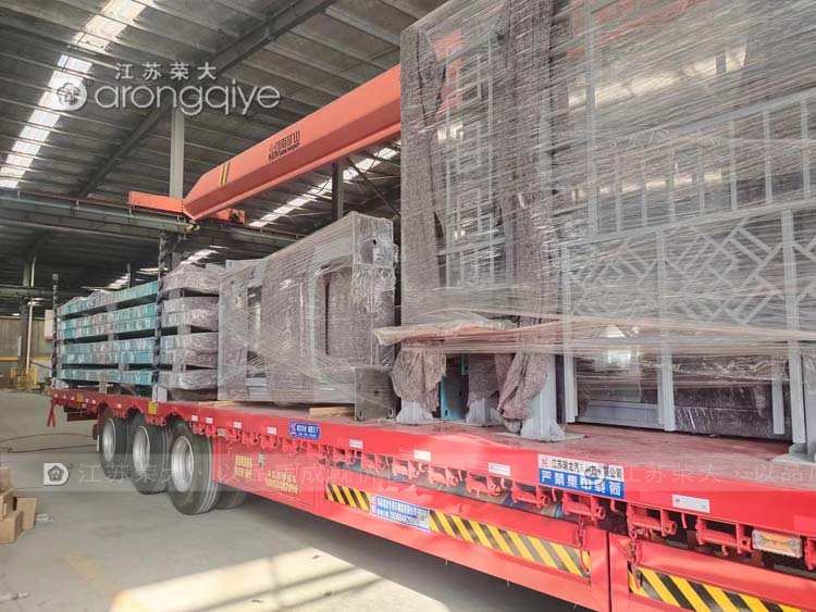 河南仿古候車亭發(fā)貨案例圖片